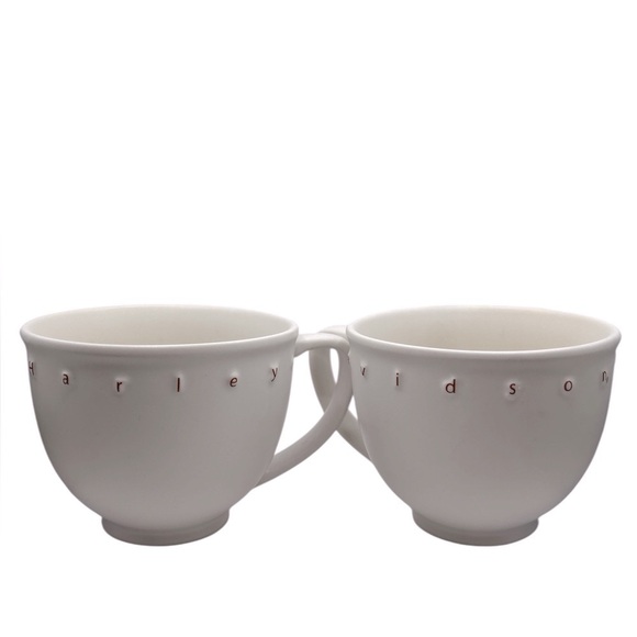 Harley-Davidson Other - Harley Davidson Mugs HD Stoneware coffee x2 Classic Harley. Official license